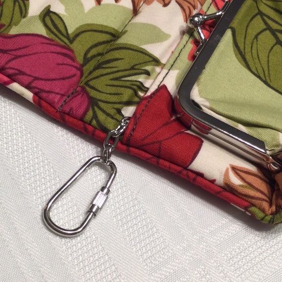 Vera Bradley Hello Dahlia! ID/KeyChain Wallet NWOT - Picture 7 of 7